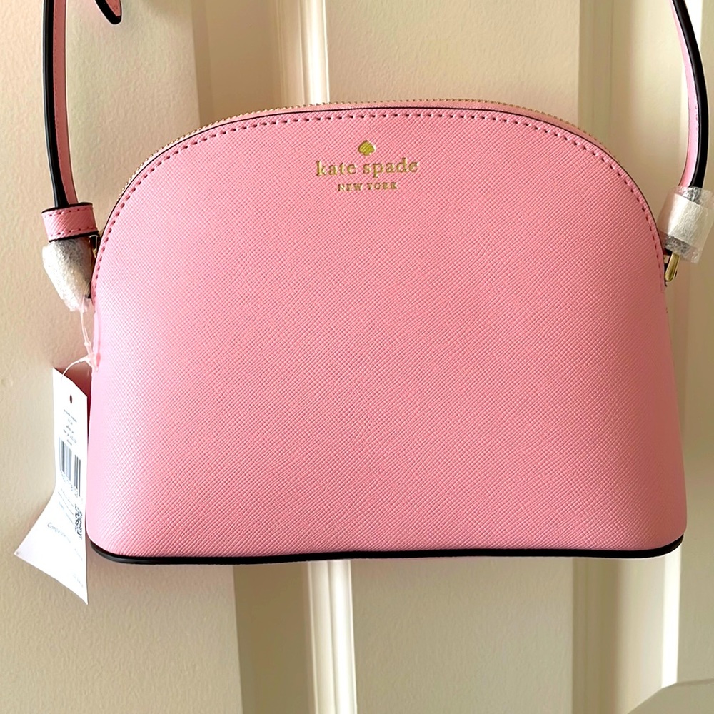 Kate spade small dome crossbody in pink